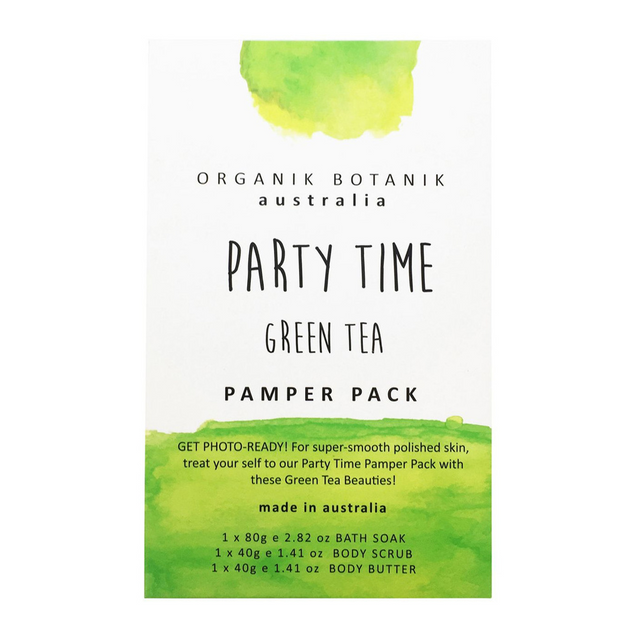 ORGANIK BOTANIK GREEN TEA PAMPER PACK